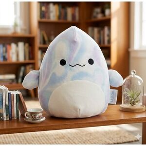 Laslow The Beluga Wale Squishmallows 12 Inch Stuff Plush BNWT